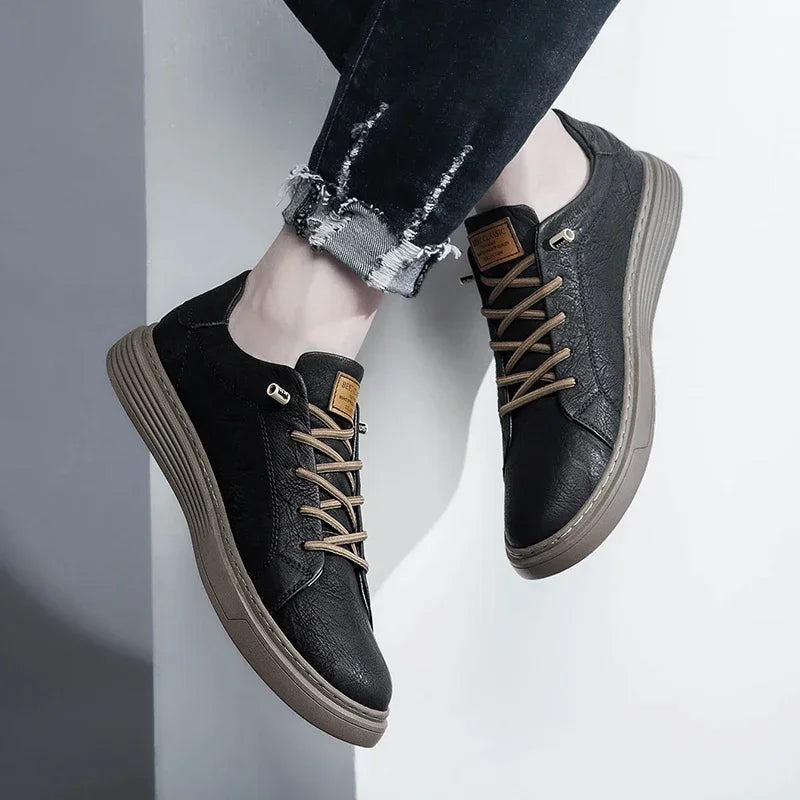 Leder Oxford Schuhe